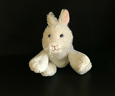 GANZ Webkinz White Plush Bunny Rabbit Soft & Cuddly 9" Gift LNC - Image 1 of 4