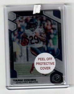 Football NFL 2019 Panini Elements Metal Base Caed # 30 Tarik Cohen Chicago Bears - Picture 1 of 2