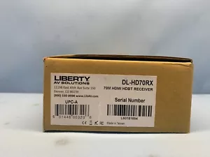 Liberty DigitaLinx DL-HD70RX 2-Way PoE HDBT Receiver, 70m - Picture 1 of 2