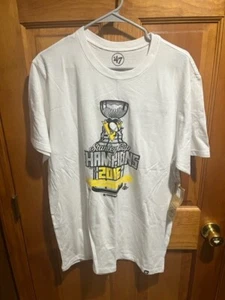 FORTY SEVEN BRAND 2016 PITTSBURGH PENGUINS STANLEY CUP CHAMPION SIZE XL T-SHIRT - Bild 1 von 6
