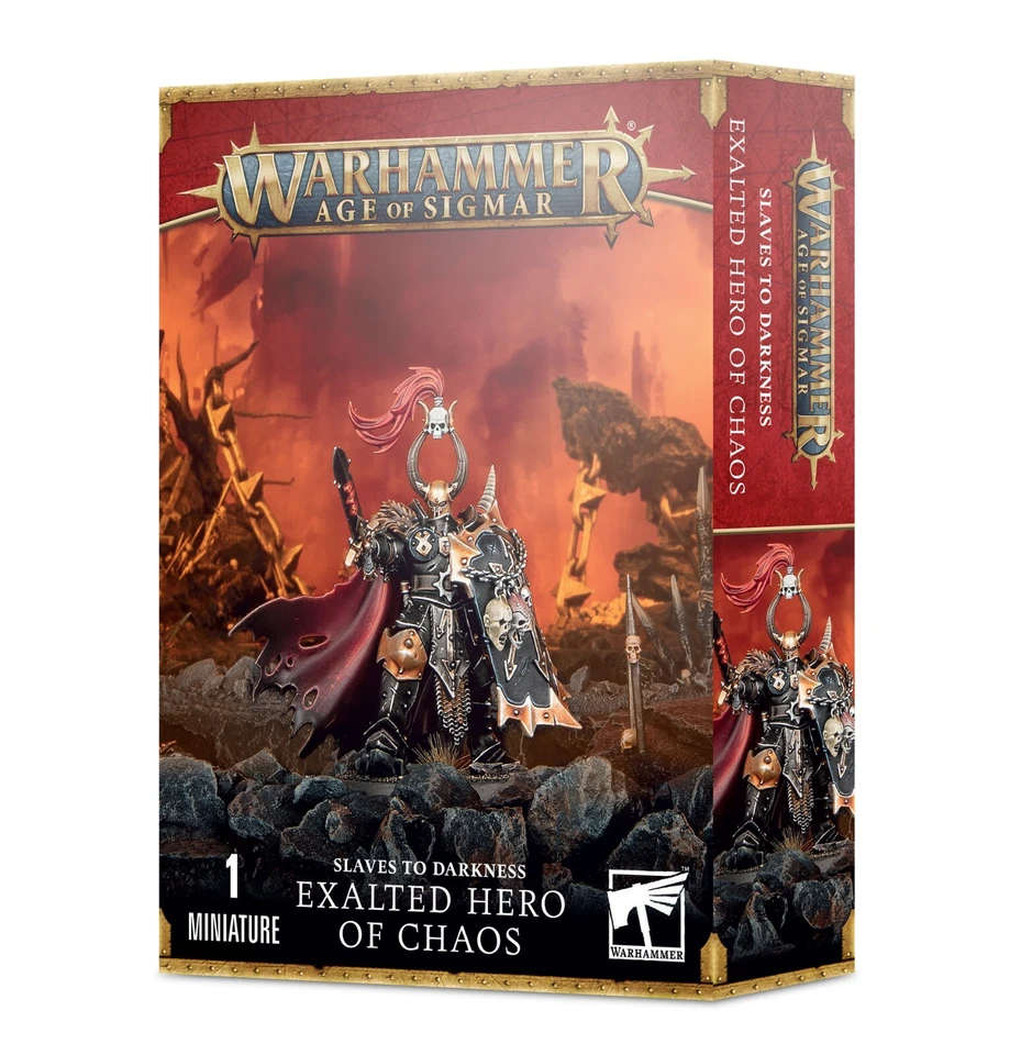 Exalted Hero of Chaos Slaves to Darkness Warhammer Age of Sigmar AOS - Image 1 of 1