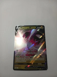 Tarjeta ultra rara Pokemon Silver Tempest Regidrago V 135/195 casi nueva - Imagen 1 de 2