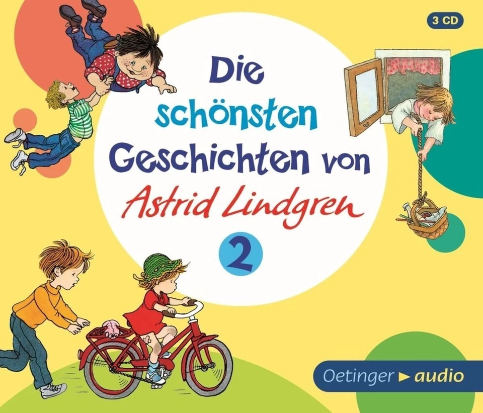 DIE SCHÖNSTEN GESCHICHTEN VON ASTRID LINDGREN 2 - LINDGREN,ASTRID  3 CD NEW  - Image 1 of 1
