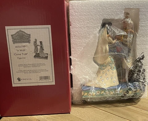Aladdin Jasmine Wedding A Wish Come True Figure Disney Jim Shore 4056750 Cover