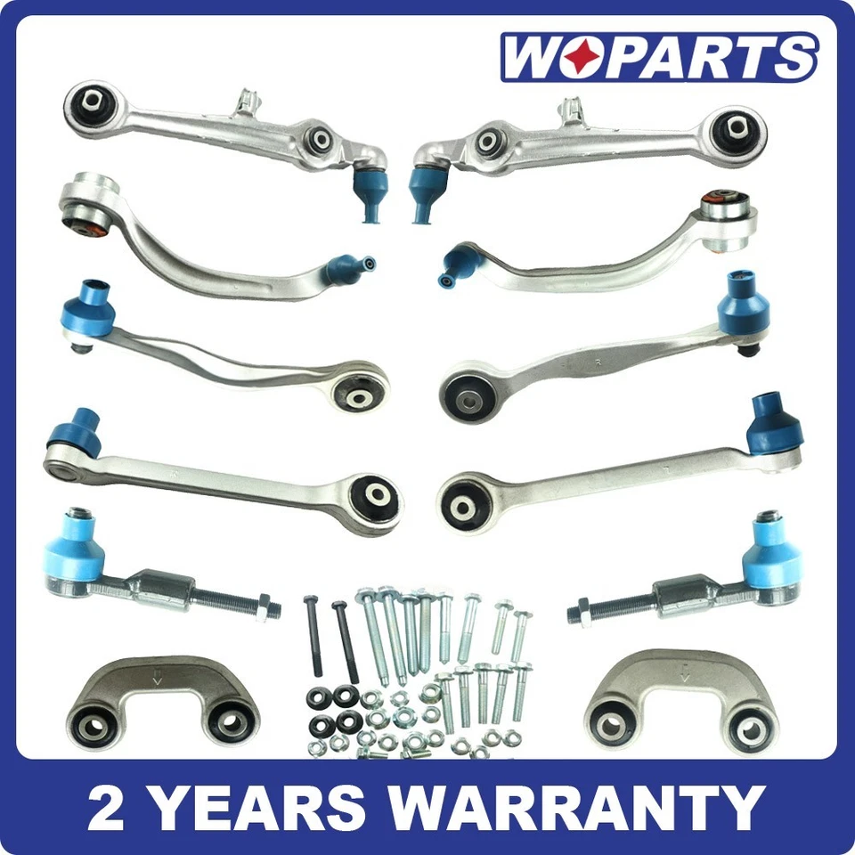 Комплект из 12 шарниров рычагов управления анкерных креплений подвески подходит для Audi A4 A6 Passat - Изображение 1 из 4