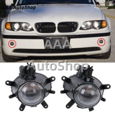 Front Bumper Fog Lights Housing Fit For 2002-2005 BMW 325i 325xi 330i 330xi — 第 1/4 张图片