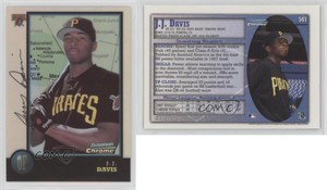1998 Bowman Chrome International Refractor JJ Davis #141