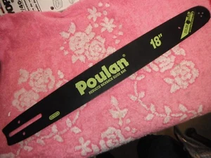 OEM (OREGON ) Poulan Chainsaw 18” Bar ( No Chain) NEW - Picture 1 of 2