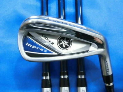 JUEGO DE PALOS DE GOLF YAMAHA Pres UD+2 2019 MODELO JAPÓN 4 PIEZAS MX-519i R-FLEX HIERROS Foto 1 de 4