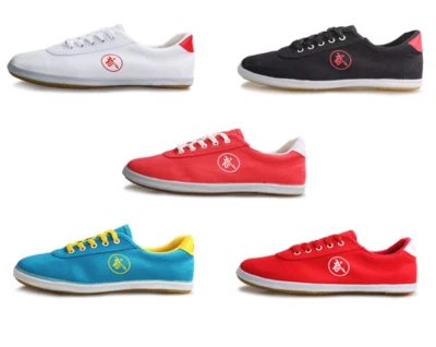 Unisex Wushu Kung Fu Martial Arts Shoes Tai Chi Wing Chun Training Shoes Sneaker - Image 1 of 4