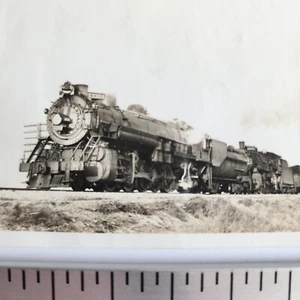 SP X3304 Steam Locomotive Train Vintage Railroad Photo Southern Pacific - Picture 1 of 6