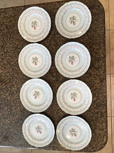 8 piatti pane e burro Paragon Bone China Radstock Rose OTTIME CONDIZIONI - Foto 1 di 6