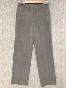 Larry Levine Pants Womens 8 Career Straight Leg Dress Work Pockets Mid Rise - Picture 1 of 17