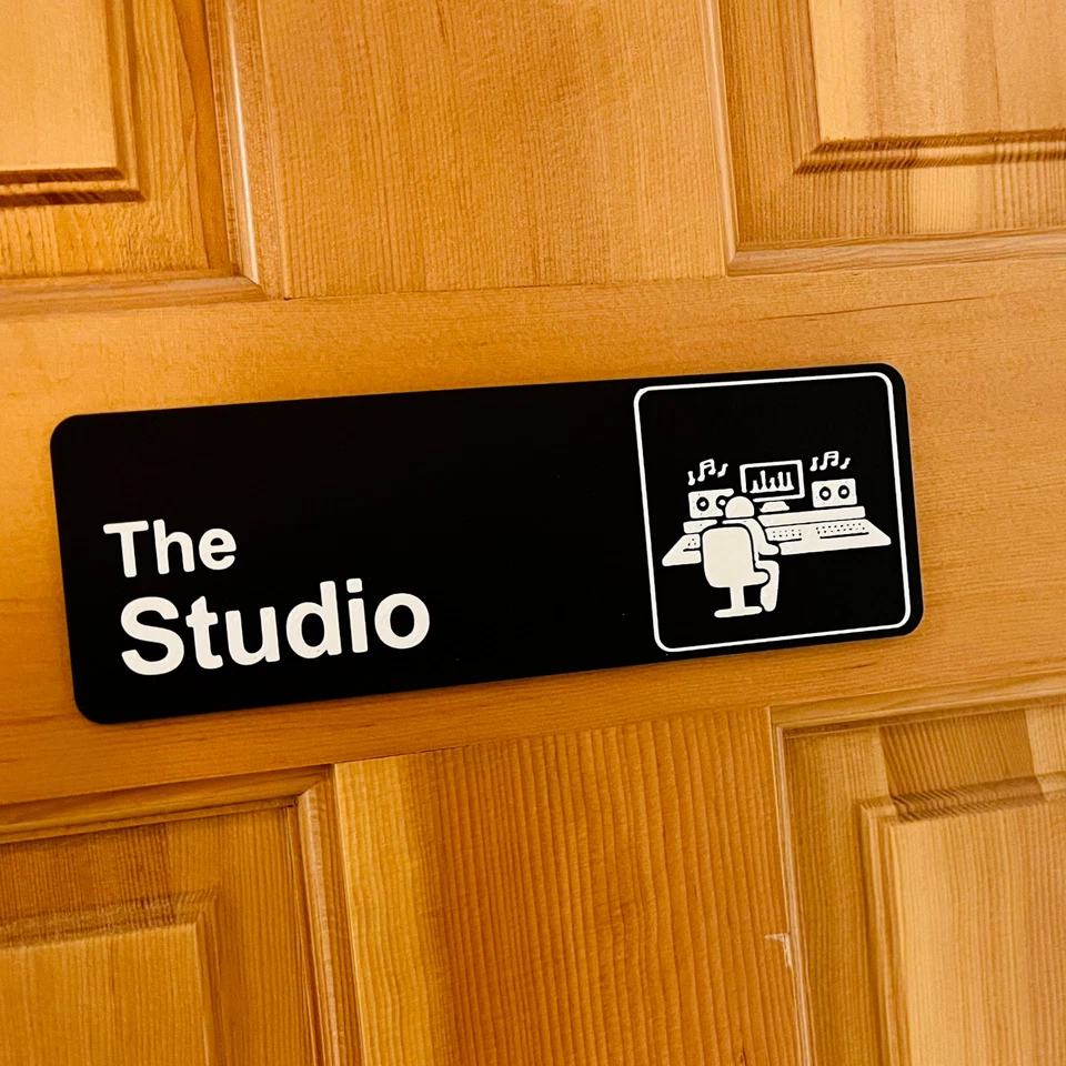 The Studio - Music Recording Producer Sign - Image 1 of 4