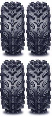 4 Interco Swamp Lite ATV Tires Set 2 Front 22x8-10 & 2 Rear 25x12-9 SwampLite - Image 1 of 2