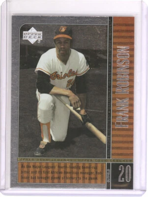  2000 Upper Deck Legends #50 Frank Robinson  - Image 1 of 2
