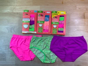New Girl's Fruit of the Loom Seamless Briefs—Bright Colors!!—U Pick!* - Picture 1 of 3