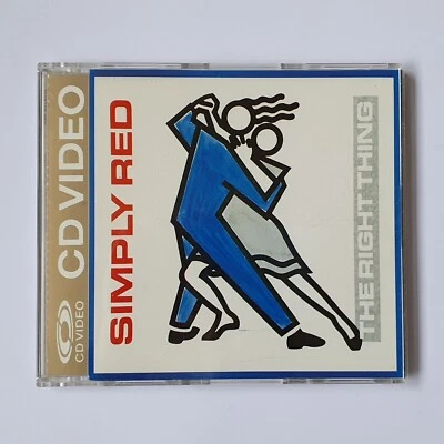 Simply Red The Right Thing Gold Promo NTSC CD Video Single Demo CDV Elektra 003  - Bild 1 von 4