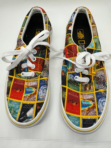 Vans SK8 LO National Geographic Special Edition BAMBINI TAGLIA 3 NUOVO DI ZECCA SENZA SCATOLA
