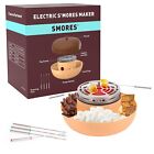 Elektrischer S'mores Maker Tischplatte drinnen, flammenloser Marshmallowröster, Smores...