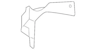 Genuine Ford Mercury 2006-2012 Fusion Milan Fender Liner Bracket 6E5Z-16102-D - Image 1 of 4