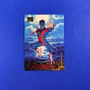 NIGHTCRAWLER #84 Marvel Masterpieces 1994 Fleer Trading Card Hildebrandt Bros. - Picture 1 of 2