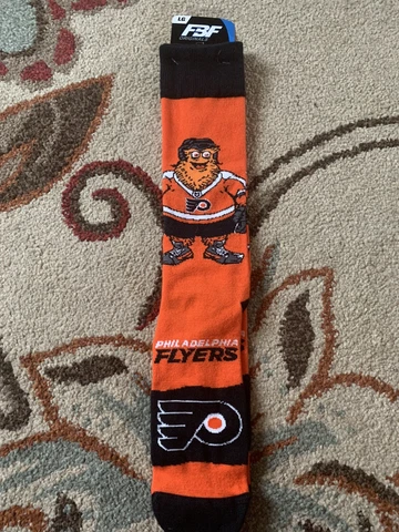 Philadelphia Flyers Gritty Socks Mens Large Cover