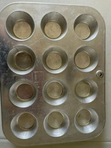 Vintage Mini Muffinform 10" x 7,5" - Bild 1 von 3