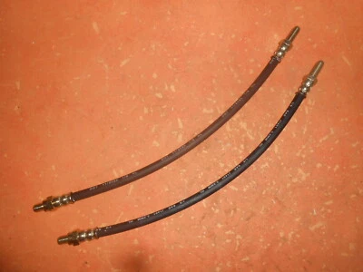 PAR DE MANGUERAS DE FRENO DELANTERAS HUMBER SUPER SNIPE, HAWK (1960-62) Foto 1 de 2