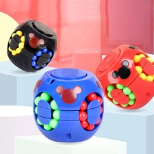3Pcs Magic Cube Hand Kids Puzzle Toy Little Magic Bean Toys Fingertips Spin Gyro