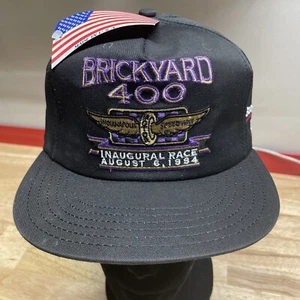 VTG 1994 Sports Image Inaugural Brickyard 400 NASCAR Winston Cup Snapback Hat - Picture 1 of 5