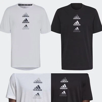 Camiseta masculina manga curta com logotipo projetada para mover gola redonda nova com etiquetas - Imagem 1 de 4