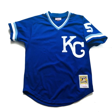 Mitchell And Ness Kansas City Royals George Brett Jersey (Size 40 M) Cover