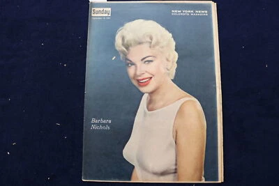 1957 SEP 15 SUNDAY NEWS COLOROTO MAGAZINE - BARBARA NICHOLS - BASEBALL - E 22795 Foto 1 de 4