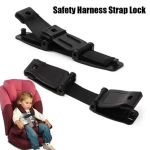 Car Seat Harness Safety Buckle Strap Lock Anti Slip Baby Adjustable Chest Clip - Picture 1 of 13