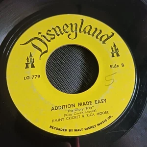Jiminy Cricket & Rica Moore – Addition Made Easy (Disneyland – LG-779) - Picture 1 of 2
