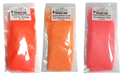 Hareline Craft Fur Extra Select Fliegenbinden Kunstfasern extra lang - Bild 1 von 4