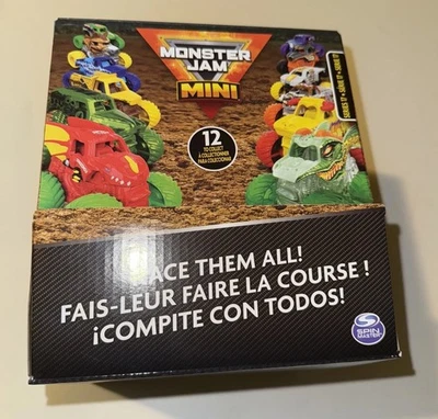 NUEVO Monster Jam Mini Serie 17 Camiones Misteriosos Caja de Exhibición Spin Master 24 paquetes Foto 1 de 4