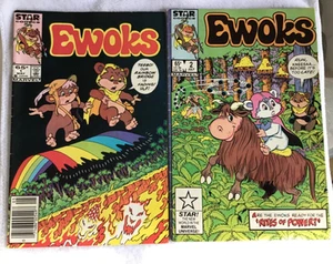Ewoks #1 and #2 Marvel Star Comics - Picture 1 of 5