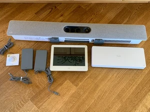 Cisco Webex Room Kit Plus Codec & Quad Camera w/ Touch 10 TTC5-09 Mic PSU - Picture 1 of 24
