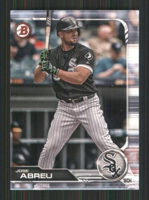 2019 Bowman #55 Jose Abreu Chicago White Sox 51615 - Image 1 of 2