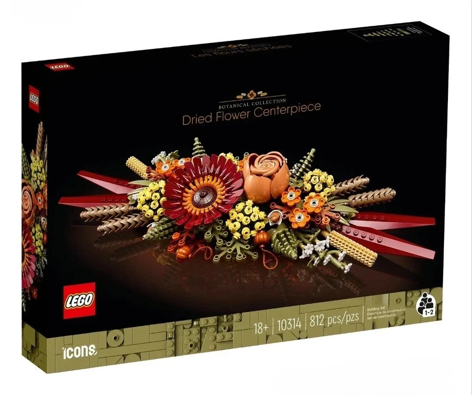 LEGO 10314 Dried Flower Centerpiece (PERFECT TABLE DECOR) NISB - SHIPS FAST!!! - Image 1 of 3