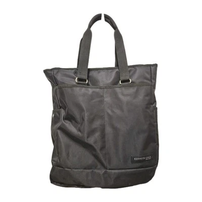 Bolso de Mano Kenneth Cole New York Top Cremallera Negro Mediano Doble Asas 15x13x4 Foto 1 de 4