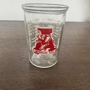 Alabama Crimson Tide Football 1992 Juice Glass National Champ SEC Roll Tide VTG - Picture 1 of 11
