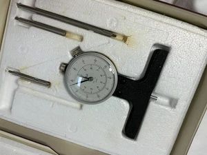 Indicatore quadrante Teclock vintage .001”-1.0”. made in Japan. Scatola come nuova - Foto 1 di 8