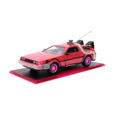 1:24 Back to the Future 1 (Pink) -- Delorean Time Machine -- JADA: Pink Slips — 第 1/4 张图片