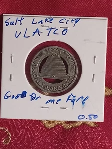 ULATCO Salt Lake City Transport Medaille Utah gut für einen Tarif - Bild 1 von 2