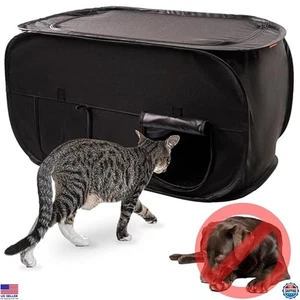 Cat Litter Box Enclosure, Dog Proof, Discreet and Hidden Litter Box, Kitty - Picture 1 of 6