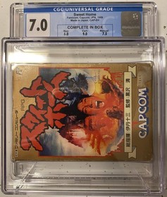 Sweet Home (Nintendo Famicom, NES, 1989) Complete CGC 7.0 Graded