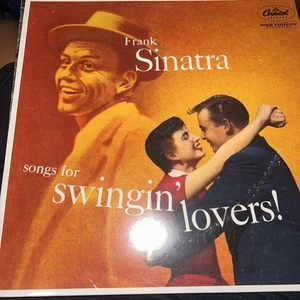 Frank Sinatra "Songs For Swingin' Lovers" LP Record - Capitol – - Foto 1 di 4